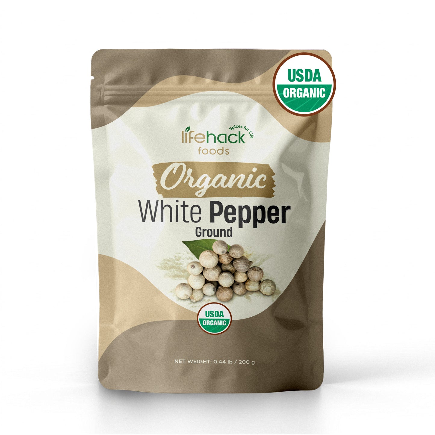 Organic White Pepper Ground