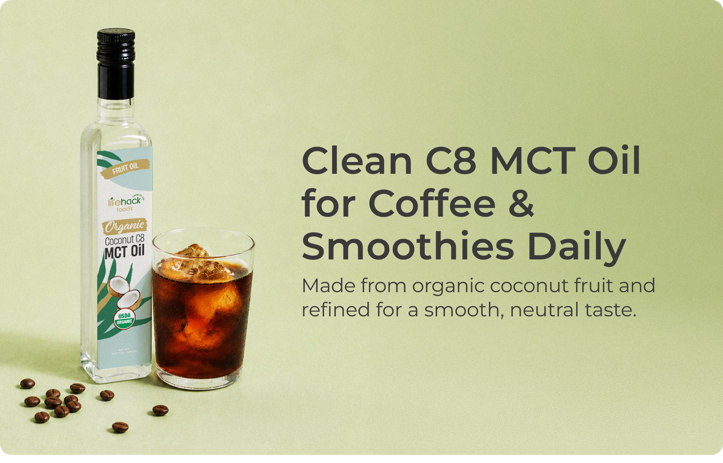 Organic Coconut C8 MCT Oil