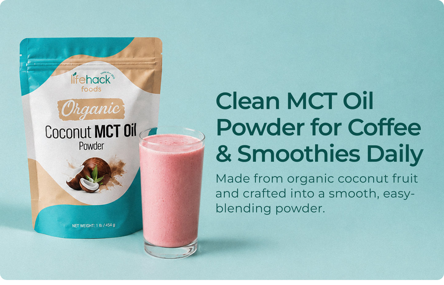 Organic Coconut MCT Oil Powder