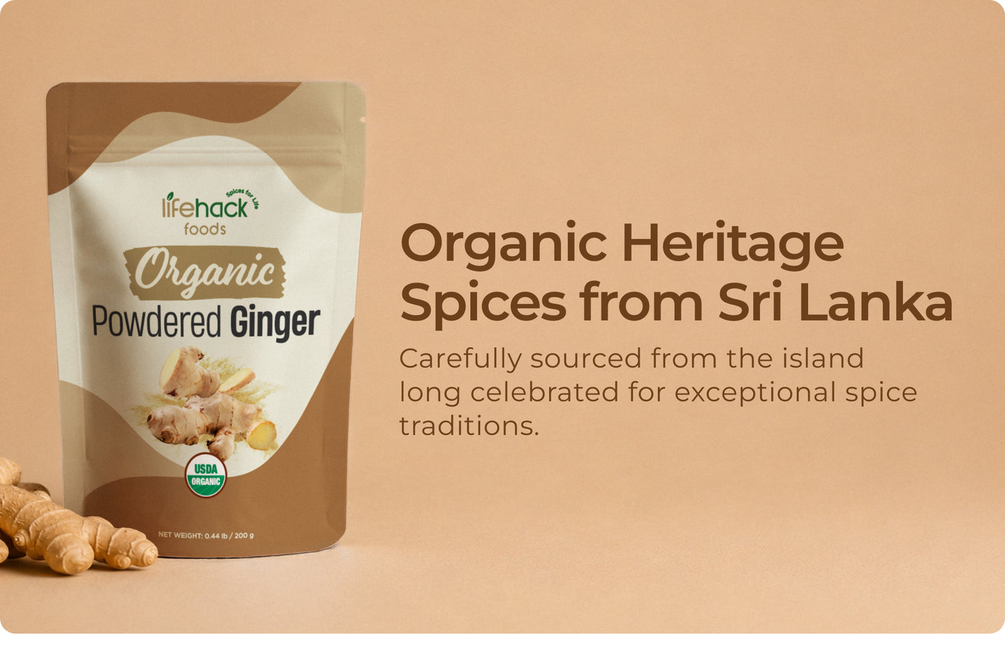 Organic Powdered Ginger