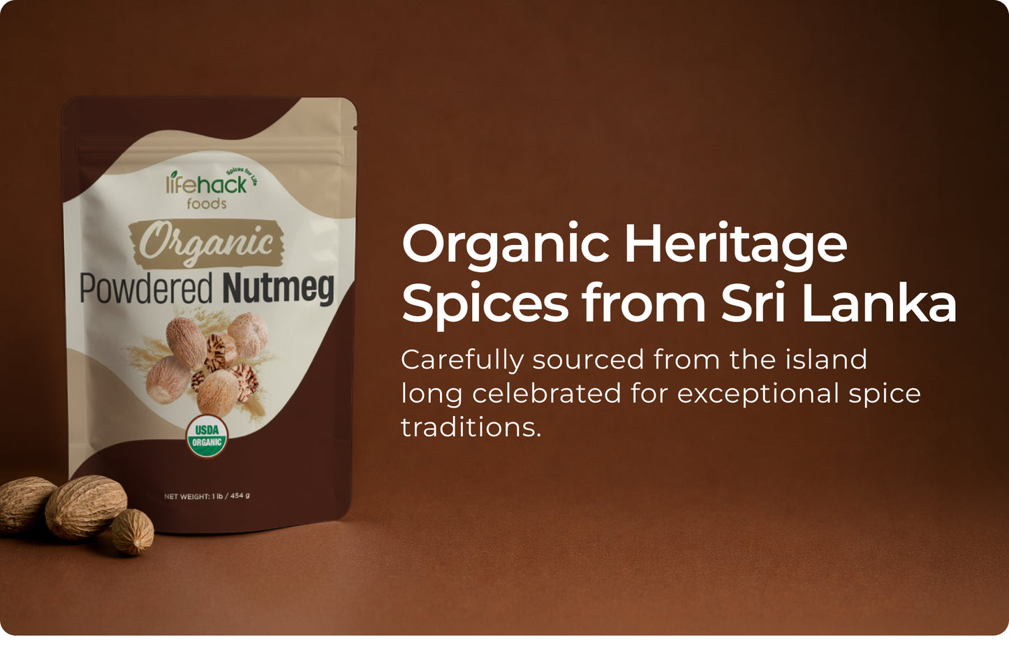 Organic Powdered Nutmeg