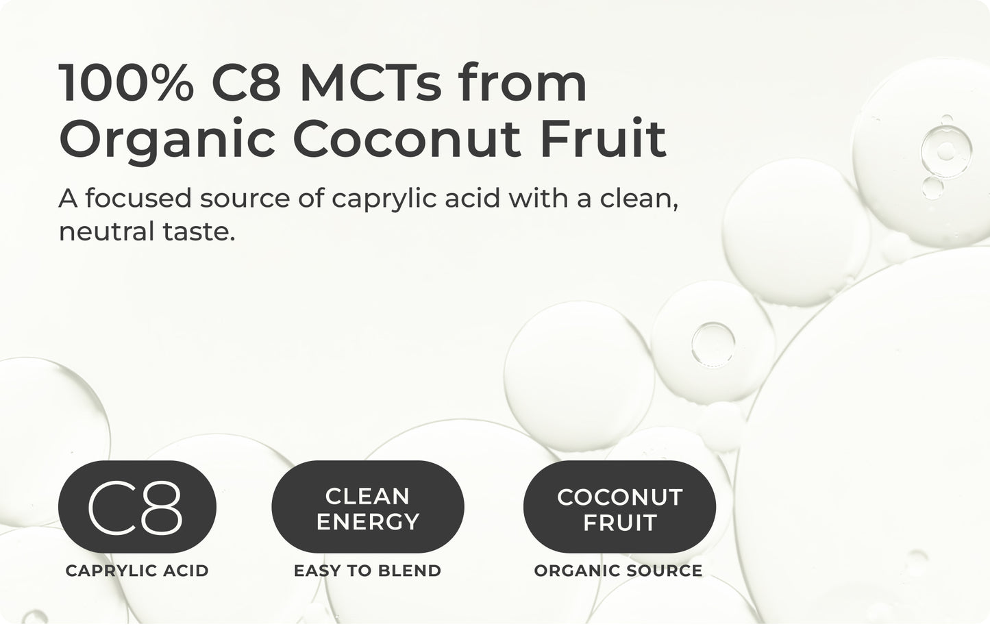 Organic Coconut C8 MCT Oil
