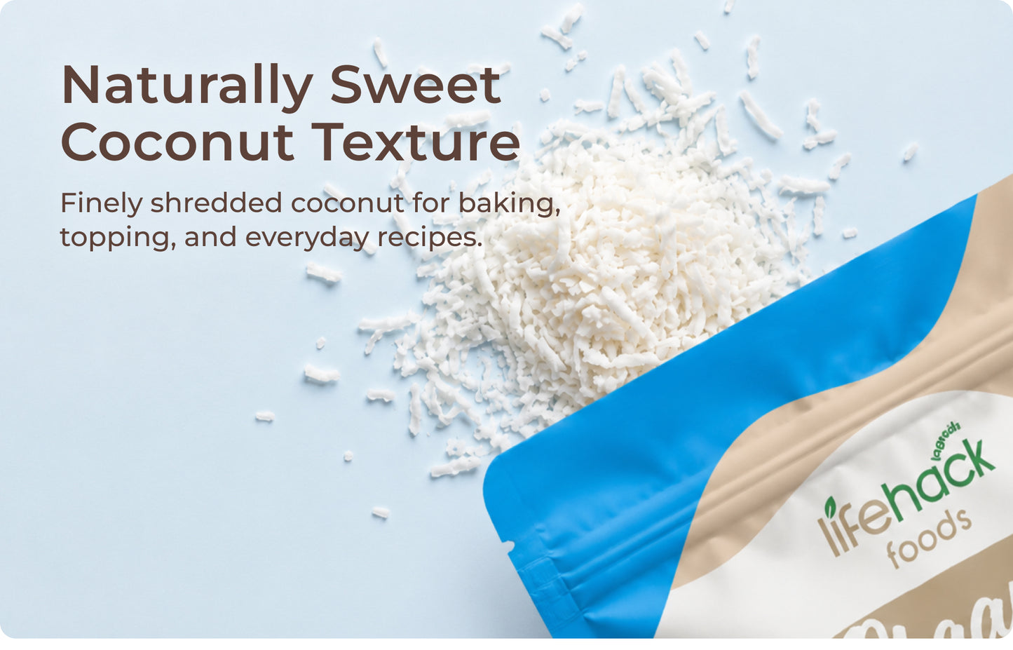 Organic Desiccated Coconut Fine Cut