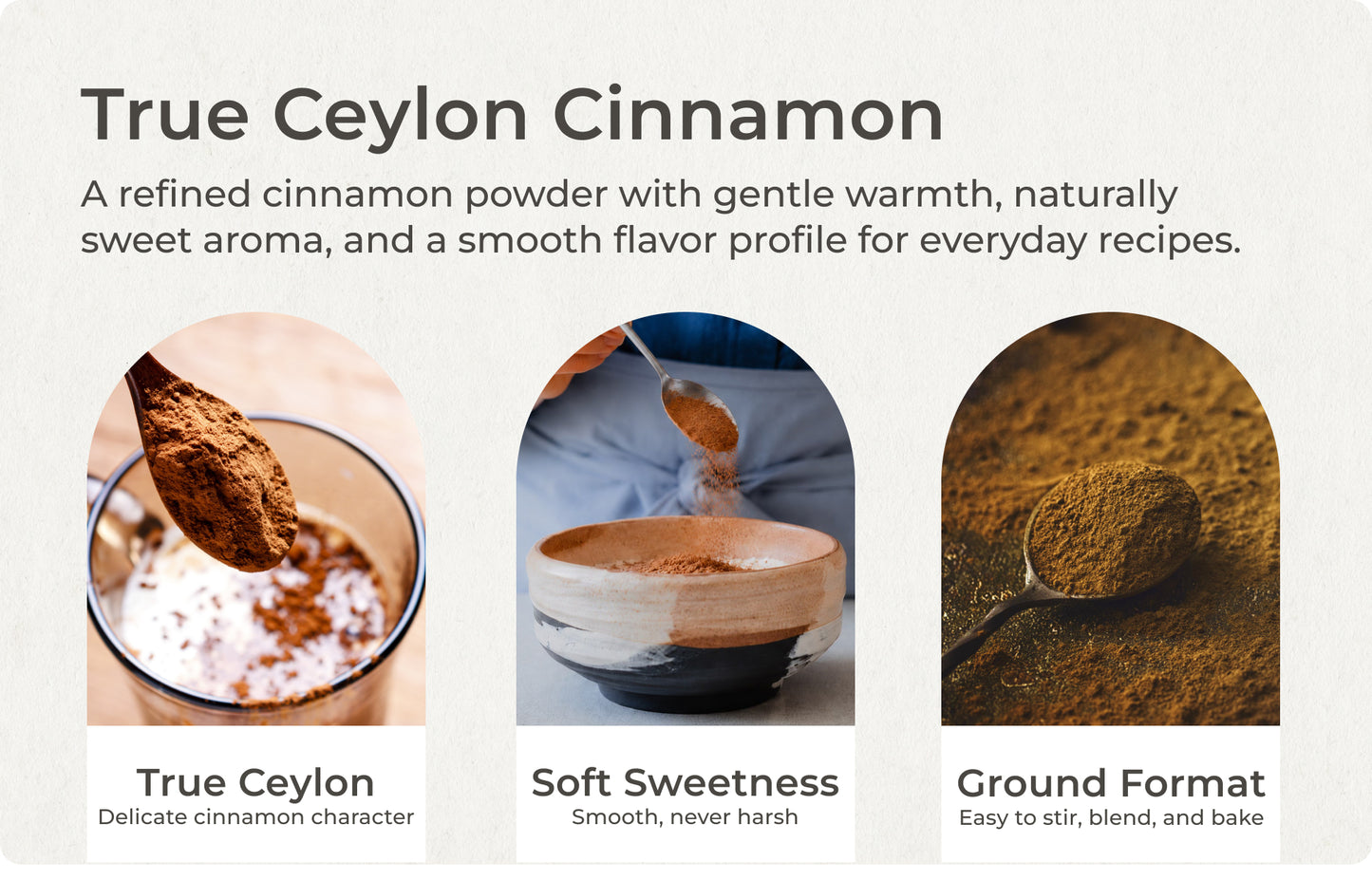 Organic Powdered Ceylon True Cinnamon