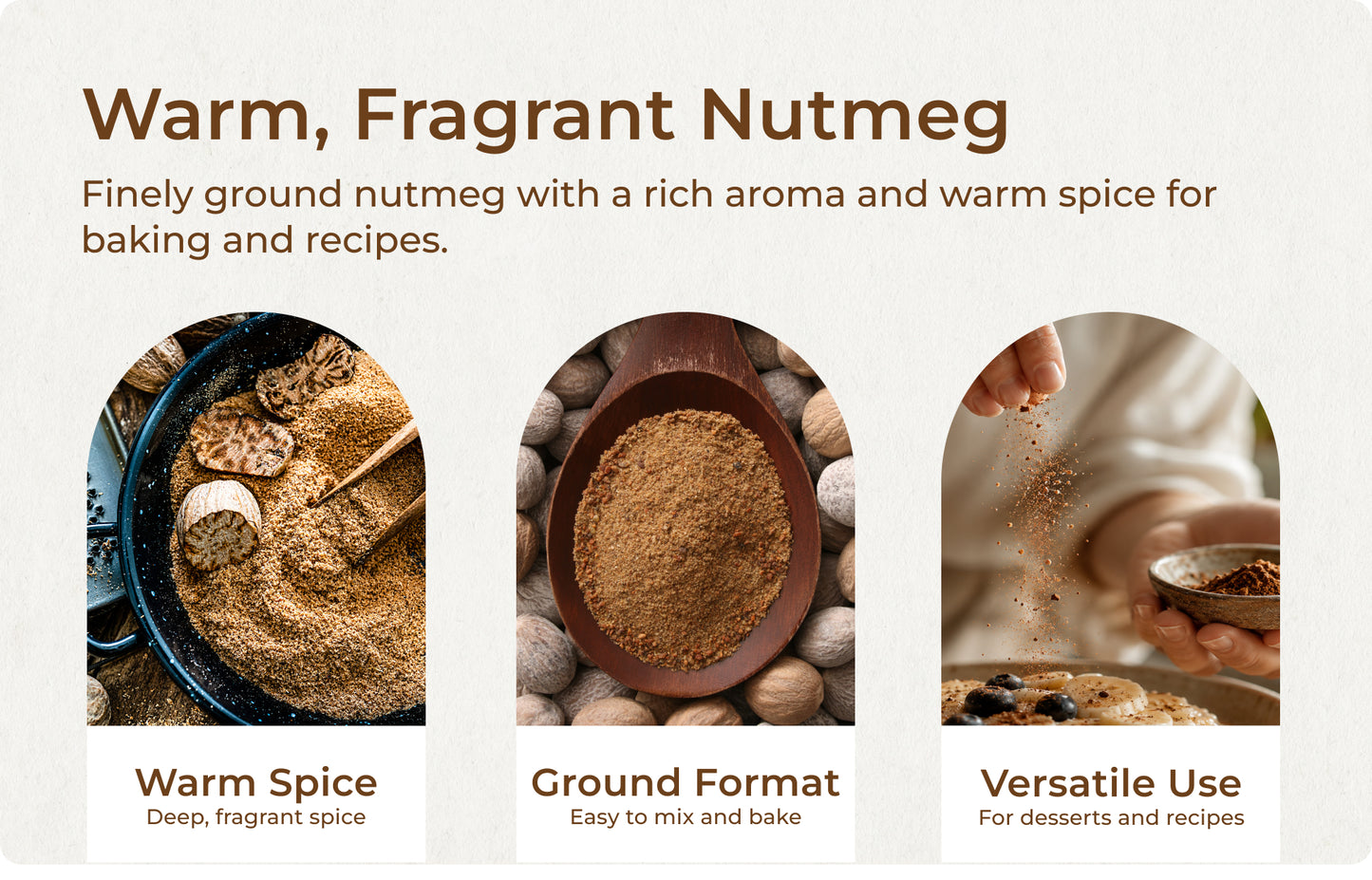 Organic Powdered Nutmeg