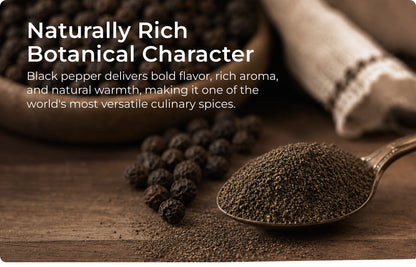 Organic Black Pepper Ground