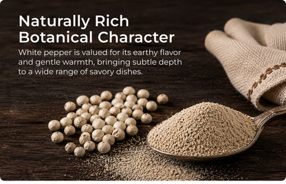 Organic White Pepper Ground