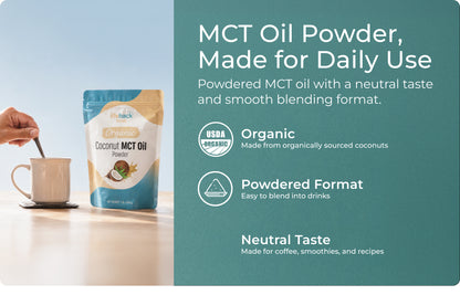 Organic Coconut MCT Oil Powder
