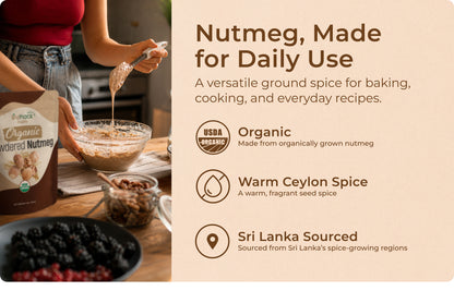 Organic Powdered Nutmeg