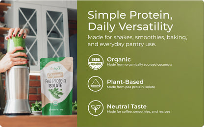 Organic Pea Protein Isolate