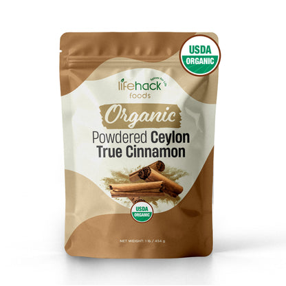Organic Powdered Ceylon True Cinnamon