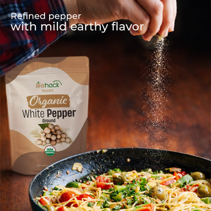 Organic White Pepper Ground
