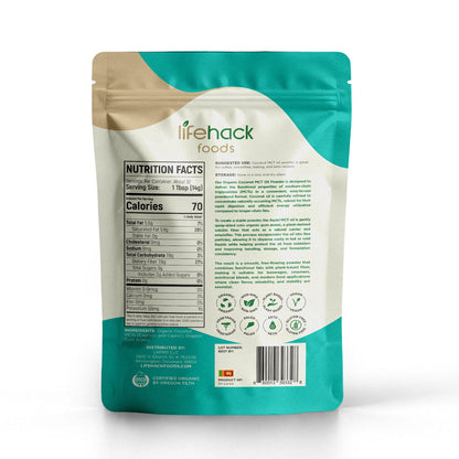 Organic Coconut MCT Oil Powder