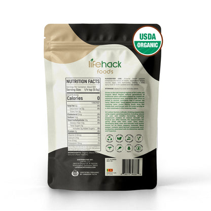 Organic Black Pepper Ground