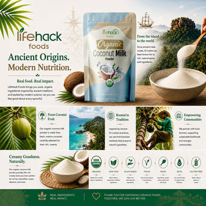Organic Coconut Milk Powder