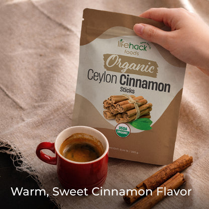 Organic Ceylon Cinnamon Sticks