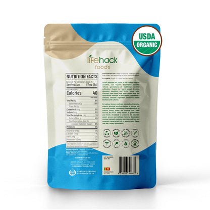 Organic Desiccated Coconut Fine Cut