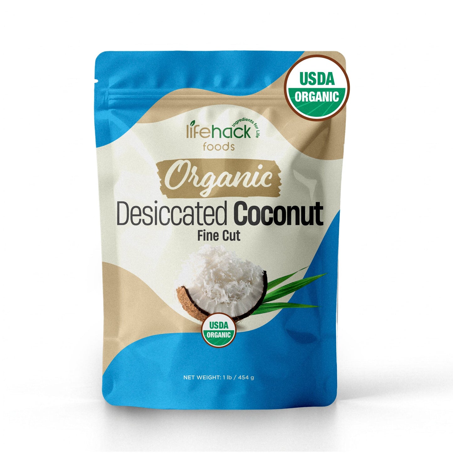 Organic Desiccated Coconut Fine Cut