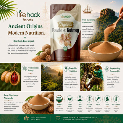 Organic Powdered Nutmeg