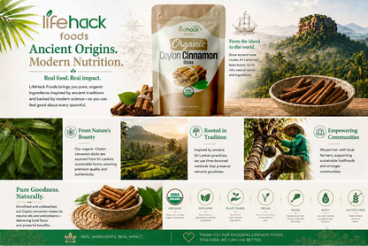 Organic Ceylon Cinnamon Sticks