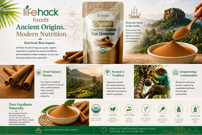 Organic Powdered Ceylon True Cinnamon